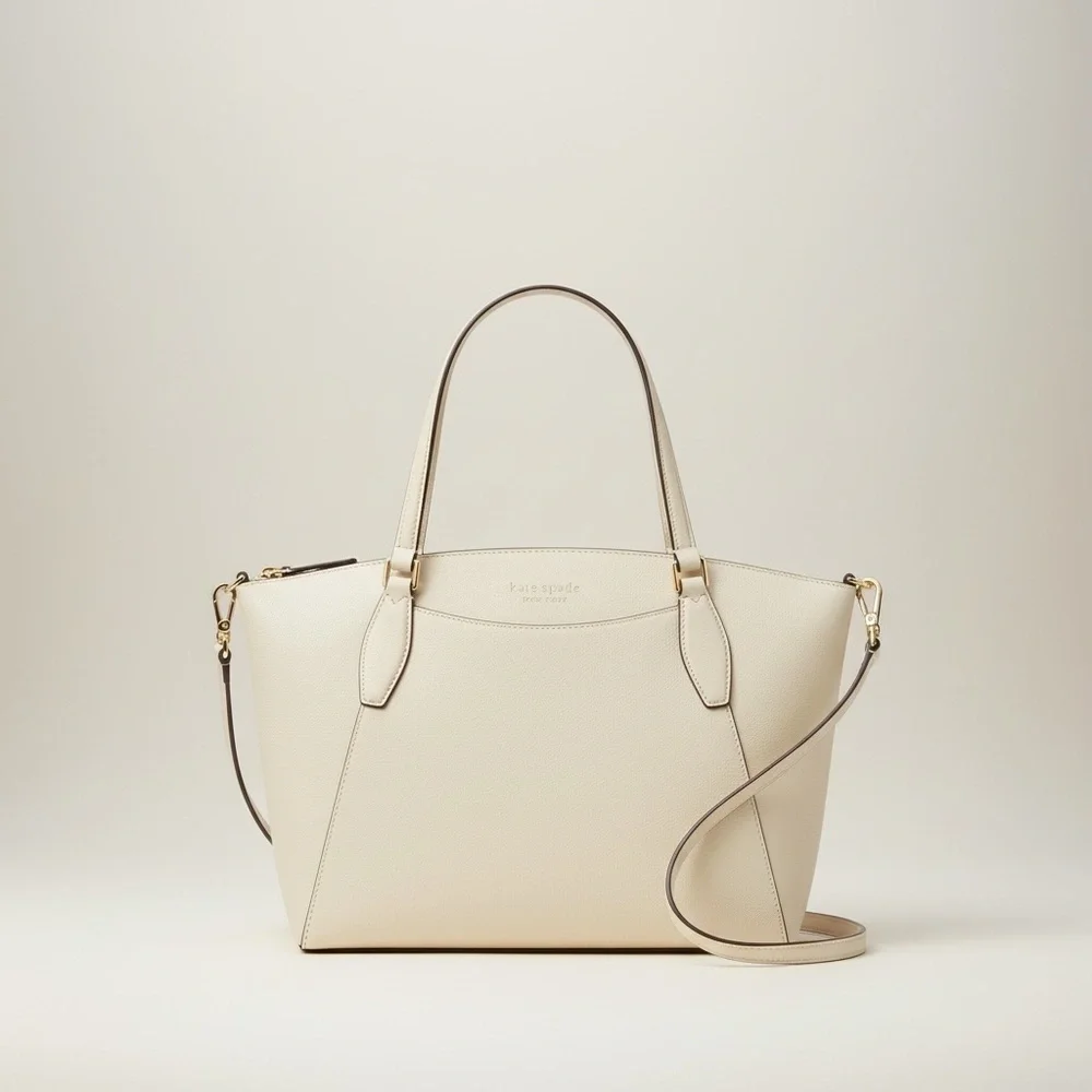 NWT Kate Spade New York MONICA SATCHEL in Butter Glaze
